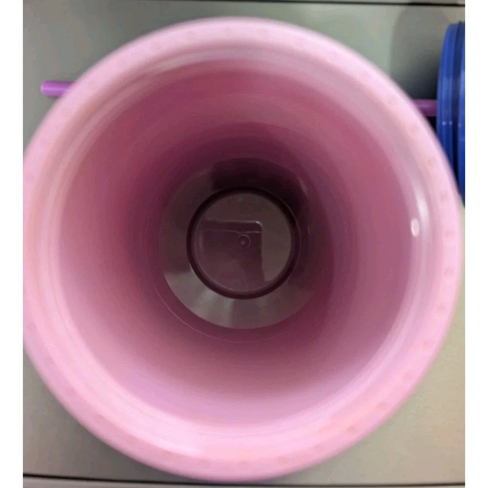 Starbucks Tumbler Summer 2020 Color Wave Pink Purple Blue 24‎ oz Cold Cup
